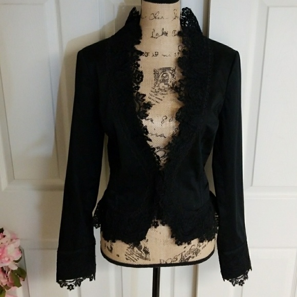 White House Black Market Jackets & Blazers - White House Black Market Cotton Blazer